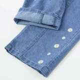 フリル肩ひもビスチェ+サイドプリントデニムパンツ2点セット(80~130cm) | SLAP SLIP | 詳細画像18 