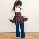 【お揃い】チェックティアードキャミソール+フロントプリント長袖カットソー2点セッ… | SLAP SLIP | 詳細画像25 