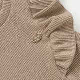 【お揃い】チェック花柄コーデュロイワンピース+ニットベスト2点セット(80~13… | SLAP SLIP | 詳細画像18 