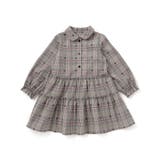 【お揃い】チェック花柄コーデュロイワンピース+ニットベスト2点セット(80~13… | SLAP SLIP | 詳細画像22 