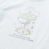 メリーゴーランドプリントTシャツ+チュールキャミワンピース(90~130cm) | SLAP SLIP | 詳細画像20 