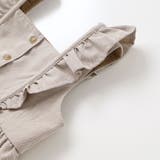 【お揃い】ヘリンボーンチェックフリルビスチェ+パンツセットアップ(80~130c… | SLAP SLIP | 詳細画像7 