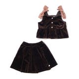 きらめくラメドットベロアビスチェセットアップ(90~130cm) | SLAP SLIP | 詳細画像4 