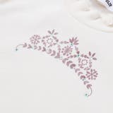 キラキラモチーフ長袖Tシャツ+ファーキャミワンピセット(90~130cm) | SLAP SLIP | 詳細画像20 