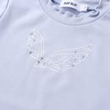 キラキラモチーフ長袖Tシャツ+ファーキャミワンピセット(90~130cm) | SLAP SLIP | 詳細画像9 