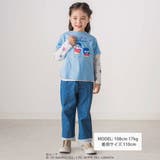 フロントプリント半袖Tシャツ+総柄長袖Tシャツ2点セット | SLAP SLIP | 詳細画像3 