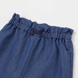 キラキラ刺しゅう裾スカラップ無地ドットライトオンスデニムセットアップ(90~13… | SLAP SLIP | 詳細画像12 