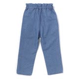 キラキラ刺しゅう裾スカラップ無地ドットライトオンスデニムセットアップ(90~13… | SLAP SLIP | 詳細画像19 