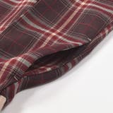 【お揃い】リボン風襟付き肩あきチェックタック入りジャンパースカート(80~140… | SLAP SLIP | 詳細画像13 
