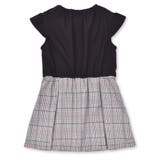 【お揃い】リボン風襟付き肩あきチェックタック入りジャンパースカート(80~140… | SLAP SLIP | 詳細画像6 
