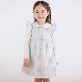 花柄ウエストタックジャンパースカート(80~130cm) | SLAP SLIP | 詳細画像1 