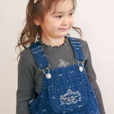 デニムツイル総柄ジャンパースカート(80~130cm) | SLAP SLIP | 詳細画像6 