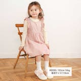 肩フリル花柄レースジャンパースカート(80~130cm) | SLAP SLIP | 詳細画像2 