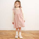 肩フリル花柄レースジャンパースカート(80~130cm) | SLAP SLIP | 詳細画像3 