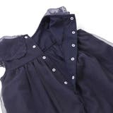 ハート音符刺しゅうオーガンジービッグカラーワンピース(80~130cm) | SLAP SLIP | 詳細画像17 