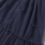 ハート音符刺しゅうオーガンジービッグカラーワンピース(80~130cm) | SLAP SLIP | 詳細画像18 