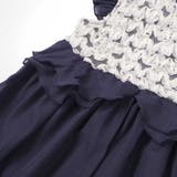 ふわふわオーガンジーフリルリボンペプラムドレス風ジャンパースカート(90~130… | SLAP SLIP | 詳細画像7 