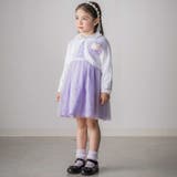 花レースフェミニンモチーフ刺しゅう裾スカラップジャンパースカート(110~130… | SLAP SLIP | 詳細画像3 