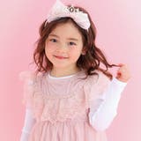 【スラプリ】チュール刺しゅうジャンパースカート(90~130cm) | SLAP SLIP | 詳細画像3 