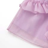 【スラプリ】オーガンジーパフスリーブワンピース(90~130cm) | SLAP SLIP | 詳細画像16 