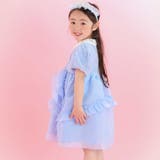 【スラプリ】オーガンジーパフスリーブワンピース(90~130cm) | SLAP SLIP | 詳細画像7 