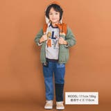 【お揃い】バイカラー恐竜ロケット総柄8WAYコート(80~130cm) | SLAP SLIP | 詳細画像2 