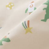 【お揃い】バイカラー恐竜ロケット総柄8WAYコート(80~130cm) | SLAP SLIP | 詳細画像20 
