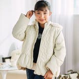 ファー付きフードキルト中綿ジャケット(80~130cm) | SLAP SLIP | 詳細画像1 