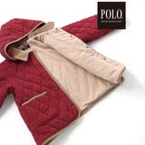 無地チェック取り外しフード＆襟付きキルティングジャケット | SLAP SLIP | 詳細画像14 