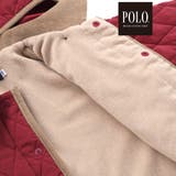 無地チェック取り外しフード＆襟付きキルティングジャケット | SLAP SLIP | 詳細画像15 