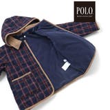 無地チェック取り外しフード＆襟付きキルティングジャケット | SLAP SLIP | 詳細画像19 