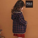 無地チェック取り外しフード＆襟付きキルティングジャケット | SLAP SLIP | 詳細画像5 