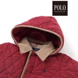 無地チェック取り外しフード＆襟付きキルティングジャケット | SLAP SLIP | 詳細画像8 