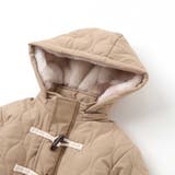 キルトタフタ×チェックファーダッフルコート(80~130cm) | SLAP SLIP | 詳細画像11 