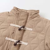 キルトタフタ×チェックファーダッフルコート(80~130cm) | SLAP SLIP | 詳細画像13 