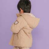 キルトタフタ×チェックファーダッフルコート(80~130cm) | SLAP SLIP | 詳細画像22 