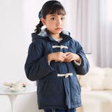 キルトタフタ×チェックファーダッフルコート(80~130cm) | SLAP SLIP | 詳細画像24 