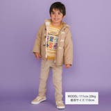 キルトタフタ×チェックファーダッフルコート(80~130cm) | SLAP SLIP | 詳細画像3 