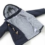 キルトタフタ×チェックファーダッフルコート(80~130cm) | SLAP SLIP | 詳細画像8 