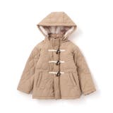 キルトタフタ×チェックファーダッフルコート(80~130cm) | SLAP SLIP | 詳細画像9 