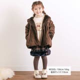 リボン+チャームプリンセスラインムートンコート(90~130cm) | SLAP SLIP | 詳細画像3