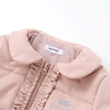 ふわふわファーポケットフリルたっぷり中綿ロングコート(90～130cm） | SLAP SLIP | 詳細画像7 