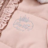 ふわふわファーポケットフリルたっぷり中綿ロングコート(90～130cm） | SLAP SLIP | 詳細画像9 