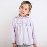 パープル | ウサギネコ耳付きフードタフタジャケット | SLAP SLIP