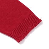 ジュエル風ボタン縁スカラップニットカーディガン(90~130cm) | SLAP SLIP | 詳細画像15