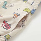 肩切り替え無地総柄リバーシブルタフタジャケット(80~130cm) | SLAP SLIP | 詳細画像23 