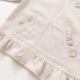 アニマルネコウサギ耳付きフード裾フリルフルジップパーカー(80~130cm) | SLAP SLIP | 詳細画像12 