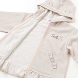 アニマルネコウサギ耳付きフード裾フリルフルジップパーカー(80~130cm) | SLAP SLIP | 詳細画像14 