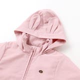 アニマルウサギネコ耳フード付きボアライナー3WAYジャケット(80~130cm) | SLAP SLIP | 詳細画像8 