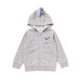 ツンツン恐竜トサカフード付きフルジップパーカー(80~120cm) | SLAP SLIP | 詳細画像16 